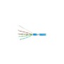 Cablu ftp cat.5e 4x2xawg24/1 pvc albastru cutie - rola 305 metri