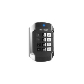 Card reader hikvision ds-k1104mk mifare 1 card with keypad supports rs485 and wiegand(w26/w34) protocol tamper-proof