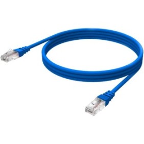 Patch cord l005net lungime cablu 0.5m video conductor: 0.5mm ccajacket: 5.5mm culoare albastra conector-rj45 wiring-568b
