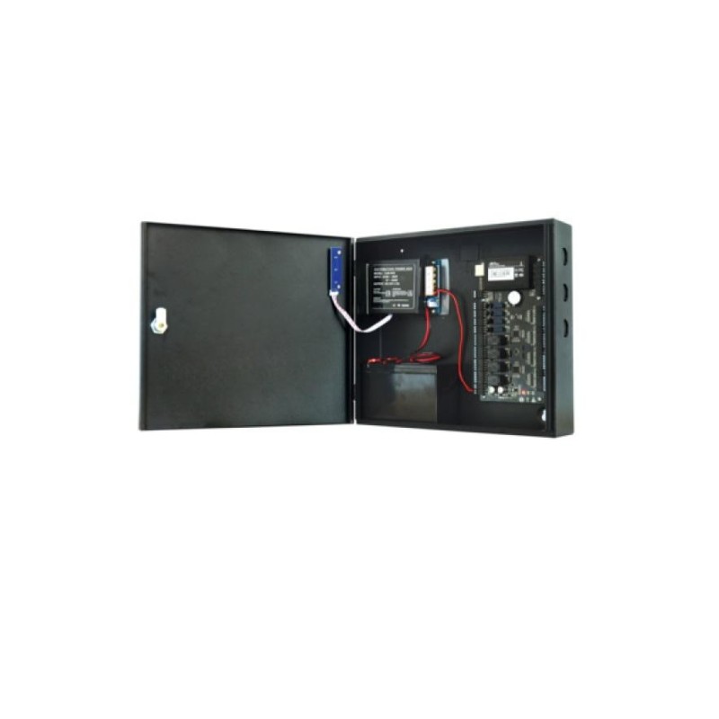 Carcasa pentru centrala de control access cab3-ps5 cabinet metalic cu sursa de 12v/5a+