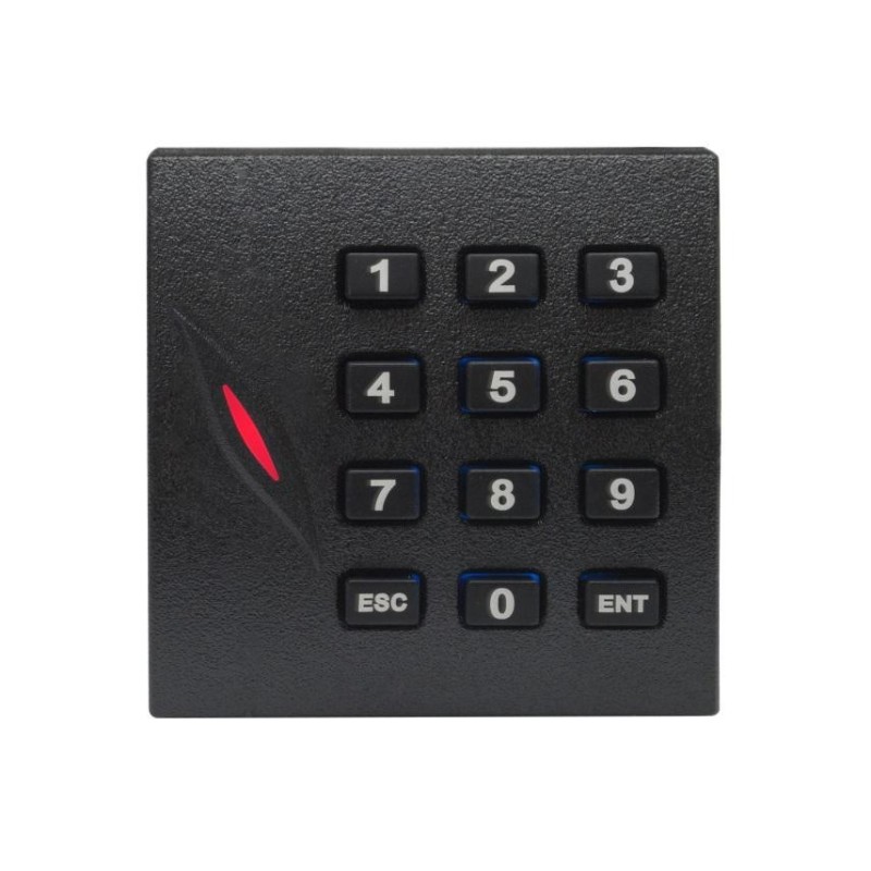 Cititor de proximitate rfid (mifare 13.56mhz) cu tastatura zkteco kr- 102m pentru centrale de control