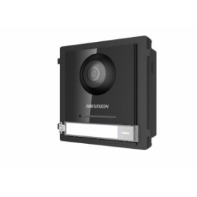 Panou videointerfon modular de exterior hikvision ds-kd8003-ime1/eu 1 xbuton apelare camera video wide angle 180° fish