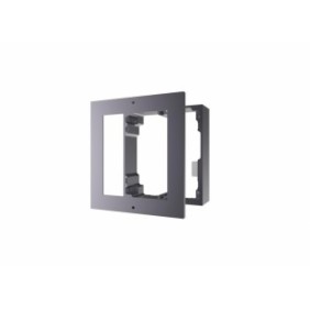 Panou frontal pentru un modul videointerfon modular hikvision ds-kd-acw1 montare aplicata material aluminiu dimensiuni: 117mm