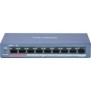 Switch poe 8 porturi hikvision ds-3e0109p-e©  l2 unmanaged 8 × 100 mbps poe ports 1