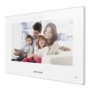 Monitor videointerfon wifi modular 7 color hikvision ds-kh6320-wte1-w culoare alba ecran lcd 7 color cu