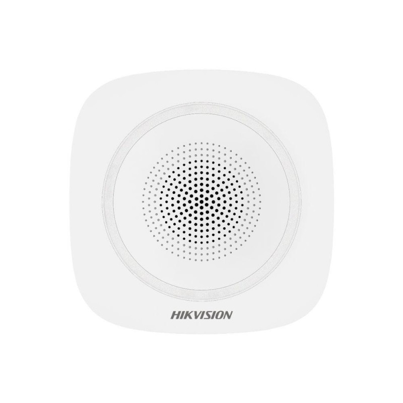 Sirena interior wireless ax pro hikvision ds-ps1-i-we(blue indicator) 868mhz two-way tri-x wireless technology distanta comunica