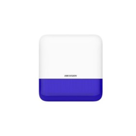 Sirene de exterior wireless axpro hikvision ds-ps1-e-we(blue indicator) frecventa de operare: 868 mhz comunicare bidirectionala