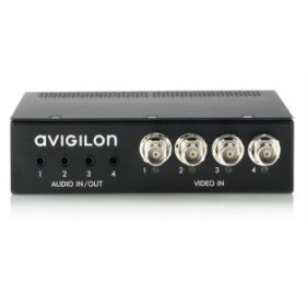 4-port h.264 analog video encoder with 4 audio support