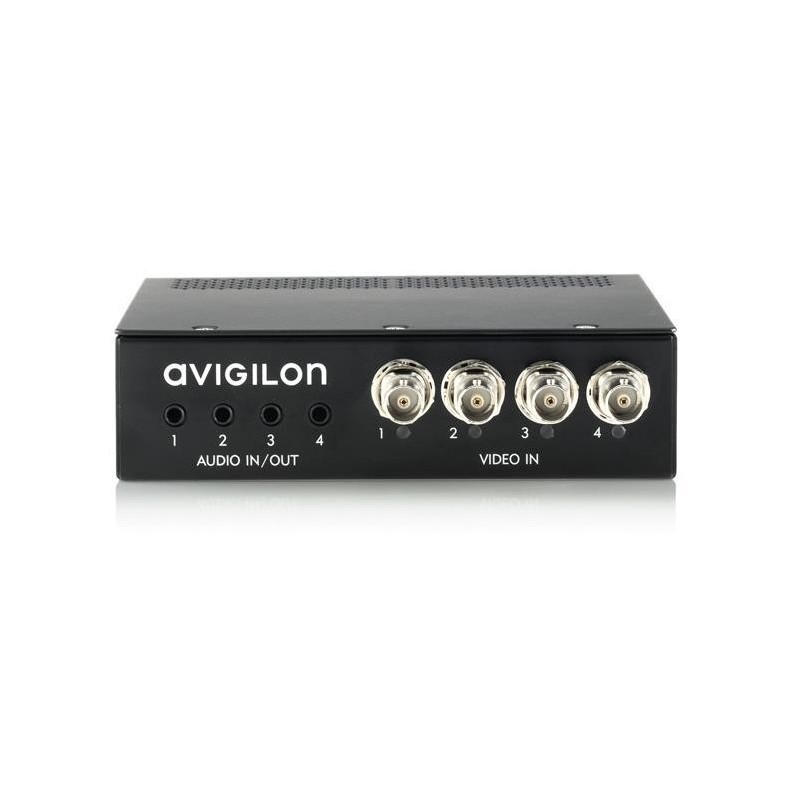 4-port h.264 analog video encoder with 4 audio support