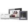 Kit videointerfon ip hikvision ds-kis702 conexiune pe 2 fire pentru o singura familie componenta kit: