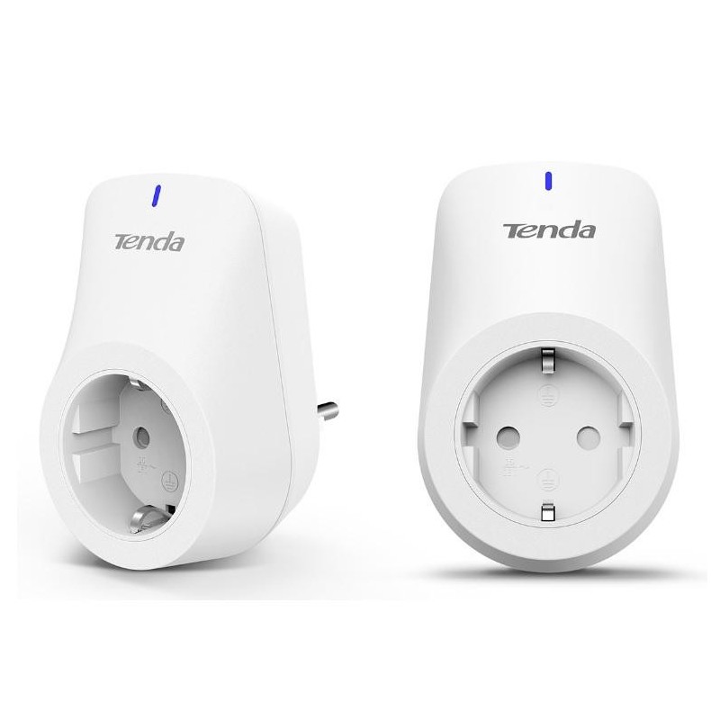 Tenda smart wi-fi plug with energy monitoring sp9(2 pack) wireless standard: ieee 802.12b/g/n 2.4ghz1t1r android