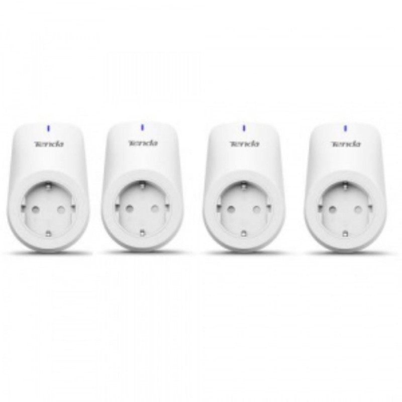 Tenda smart wi-fi plug with energy monitoring sp9(4 pack) wireless standard: ieee 802.12b/g/n 2.4ghz1t1r android