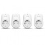 Tenda smart wi-fi plug with energy monitoring sp9(4 pack) wireless standard: ieee 802.12b/g/n 2.4ghz1t1r android