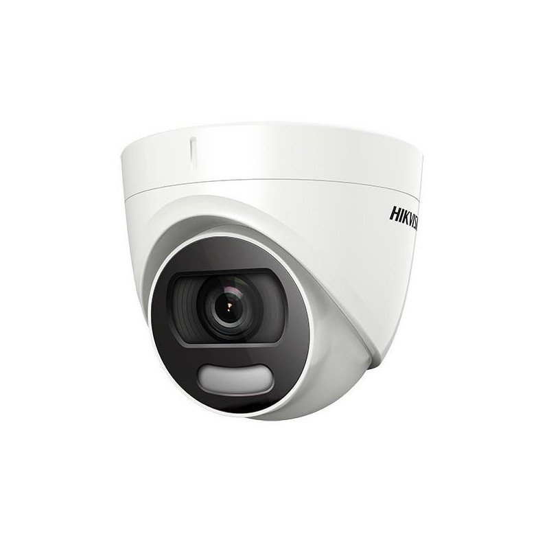 Camera supraveghere turbo hd dome hikvision ds-2ce72hft-f28(2.8mm) 5mp colorvu - vizualizare imagini color pe timp