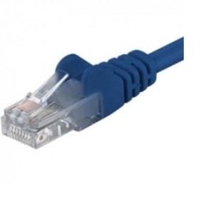 Patchcord utp rj45-rj45 cat.5e 0.25m albastru utp-5e-0.25-bl pachcord din cupru