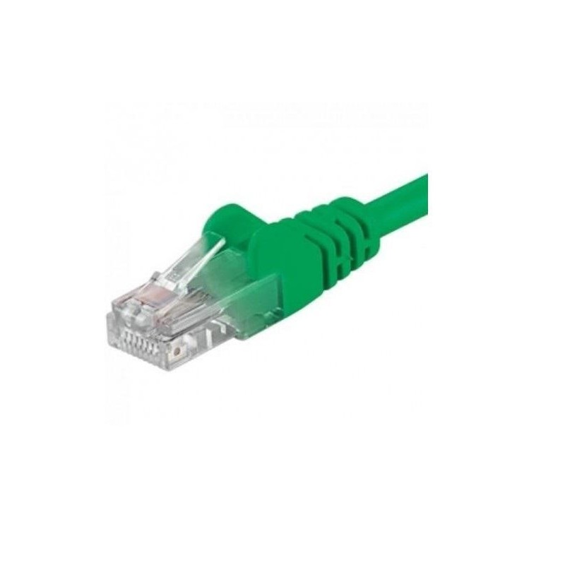 Patchcord utp rj45-rj45 cat.5e 0.25m verdeutp-5e-0.25-gn pachcord din cupru