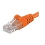 Patchcord utp rj45-rj45 cat.5e 0.25m portocaliu utp-5e-0.25-o pachcord din cupru