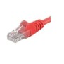 Patchcord utp rj45-rj45 cat.5e 0.25m rosu utp-5e-0.25-r pachcord din cupru