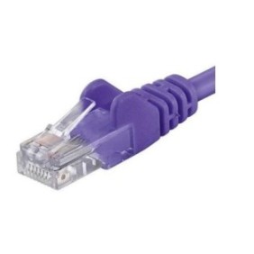 Patchcord utp rj45-rj45 cat.5e 0.25m violet utp-5e-0.25-v pachcord din cupru