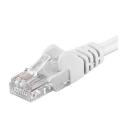 Patchcord utp rj45-rj45 cat.5e 0.25m alb utp-5e-0.25-w pachcord din cupru