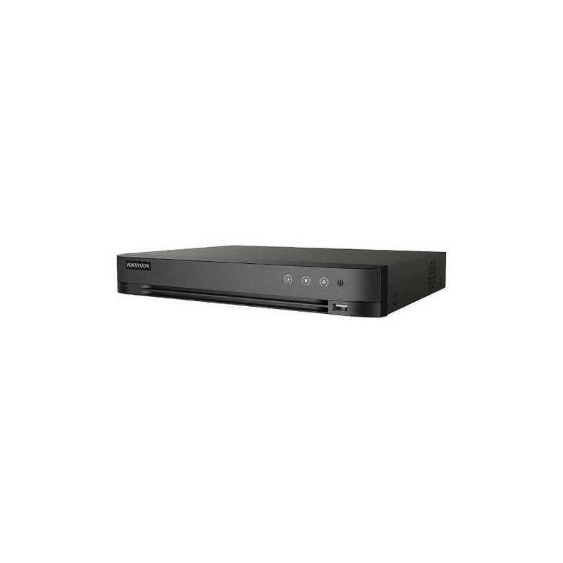 Dvr hikvision 4 canale ids-7204hqhi-m1/s(c) 2mp acusense deep learning algorithm filtrarea alarmelor false dupa corpul