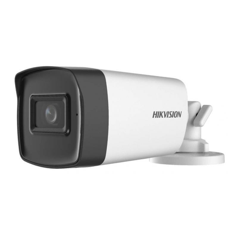 Camera supraveghere hikvision turbo hd bullet ds-2ce17h0t-it3fs(3.6mm) 5mp microfon audio incorporat senzor 5 mp cmos