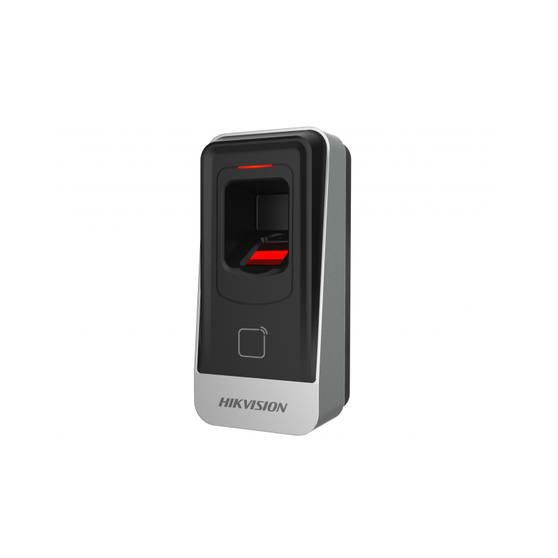 Cititor biometric si card mifare hikvision ds-k1201amf citeste carduri mifare capacitate amprente 5000 suporta rs485