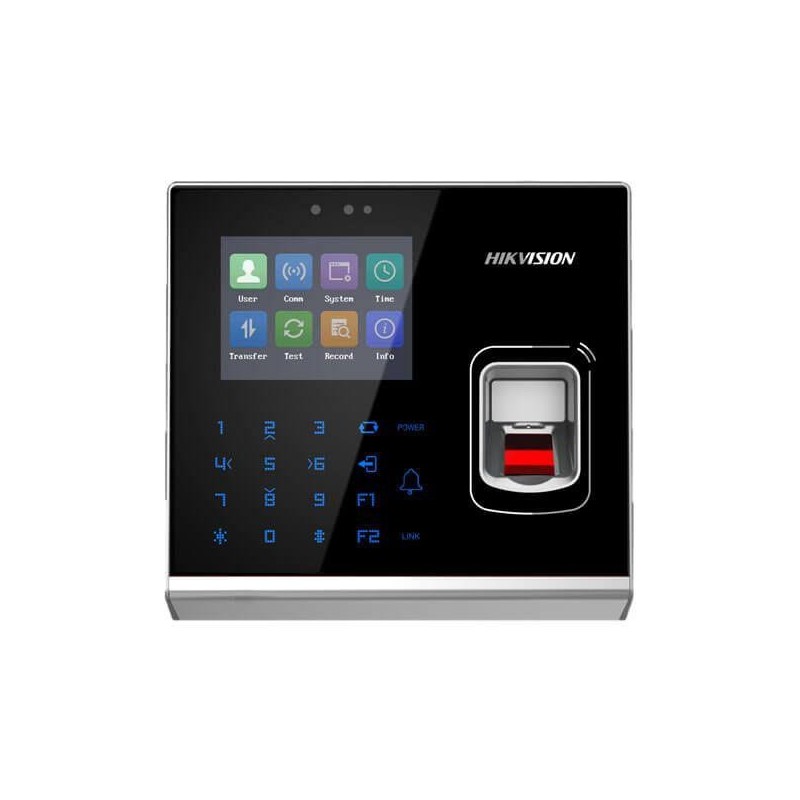 Cititor control access standalone cu cititor de amprenta hikvision pro series ds-k1t201aef capacitate amprente: 5000