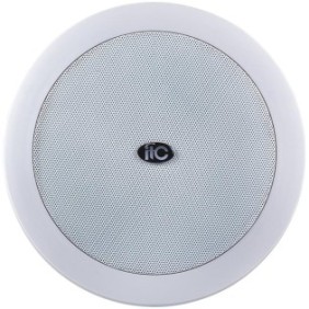 Difuzor incastrabil (ceiling speaker) itc t-206a pentru sisteme de public address (pa) trepte 2.5w-5w-10w-20w@100v speaker