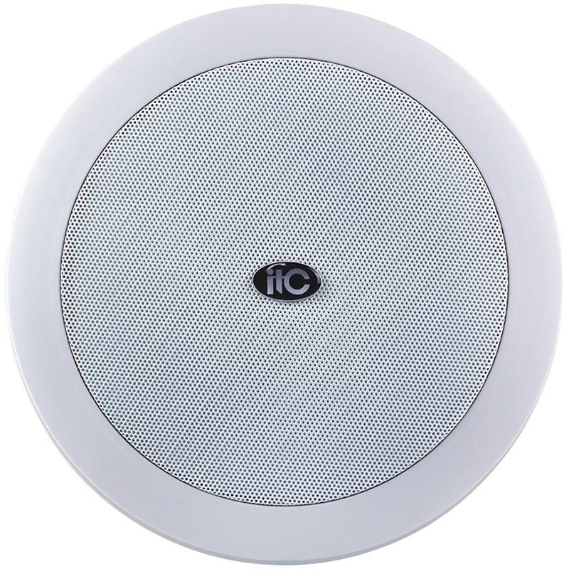 Difuzor incastrabil (ceiling speaker) itc t-208a pentru sisteme de public address (pa) trepte 3.75w-7.5w-15w-30w @100v