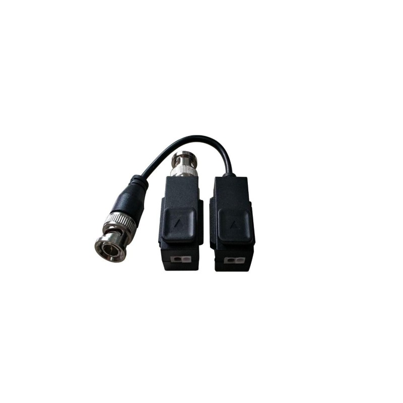 Video balun ds-1h18s/e(c)307400306video balun pasiv  hikvision ds- 1h18s/e(c) set 2 bucati ( o bucata cu