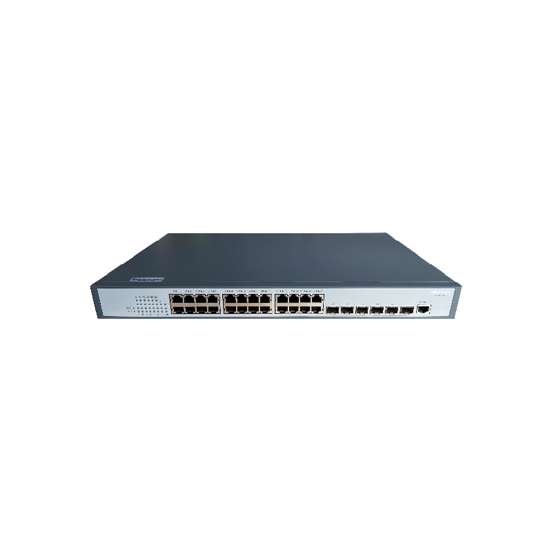 Switch hikvision ds-3e3730301802315  ports:24 × 1 gbps rj45 port6 × 10 gbps fiber optical portforwarding