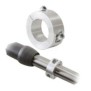 Limitator cursa deschidere pentru automatizarile motorline lince 300/400/600 lince stop material: aluminiu