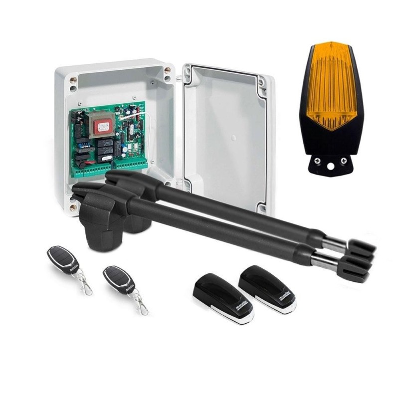 Kit automatizare poarta batanta motorline lince 600 - 24v 350 kg/canat 4 m/canat 60 w