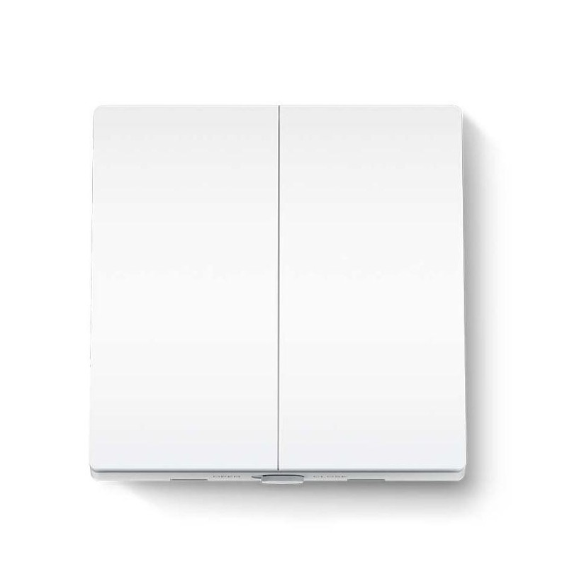 Tp-link tapo s220 intrerupator inteligent dublu (necesita hub tapo) wireless: 868 mhz incarcare maxima: 600