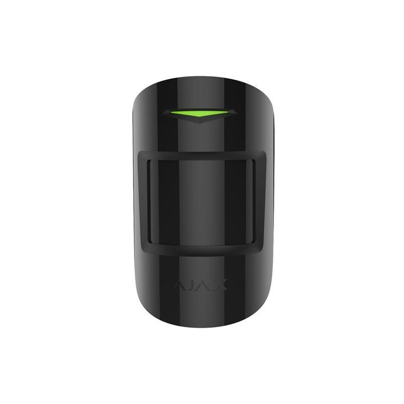 Detector de miscare si geam spart wireless negru - ajax detectie miscare si geam spart: