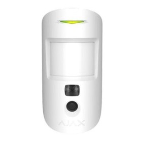 Detector de miscare pir motioncam indoor imunitate animale alb - ajax protectie eficienta prin senzor