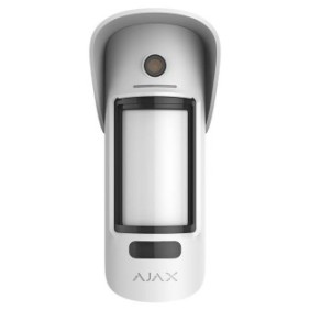 Detector de miscare pir motioncam outdoor anti-masking si imunitate animale wireless alb - ajax detectie