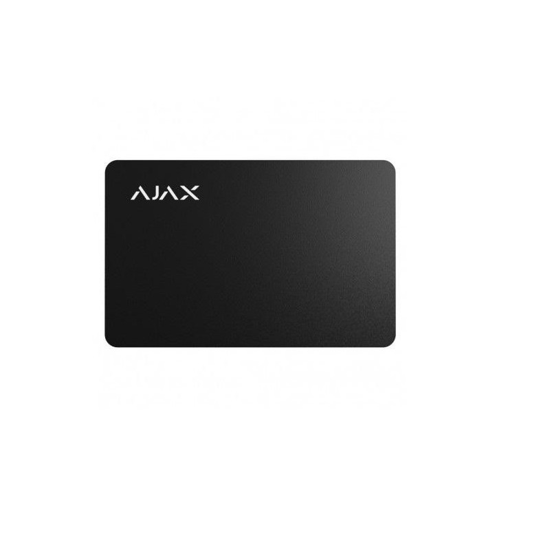 Cartela de proximitate ajax pass wh 13.56 mhz negru criptare 128-bit protectii: criptare autentificare interceptie