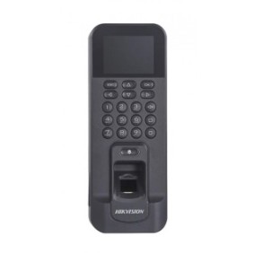 Controler de acces biometric stand alone hikvision cu tastatura si cartele de proximitate mifare ds-k1t804amf