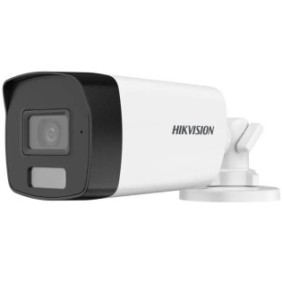 Camera de supraveghere hikvision bullet ds-2ce17d0t-lfs (2.8mm) 2mp smart hybrid light audio senzor: 2 mp