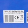 Cablu utp cat6 pni u06 cu 4 perechi pentru internet 1 gigabit si sisteme de