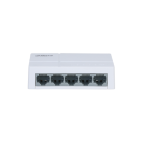 Switch dahua 5 porturi unmanaged pfs3005-5et-l interfata: 10/100 mbps capacitate switch: 1 gbit packet forwarding