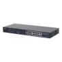 Dahua managed switch 18 porturi 16 porturi poe gigabit port 1-16:16 × 10m/100m/1000mbase-t (poe) port