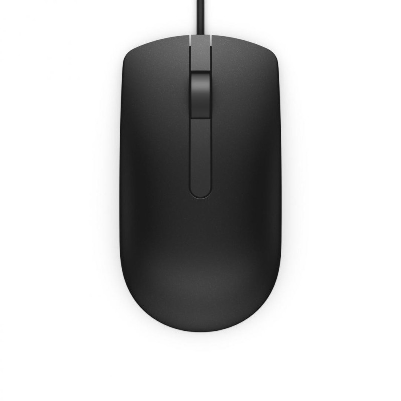 Dell mouse ms116 3 buttons wired 1000 dpi usb conectivity color:black