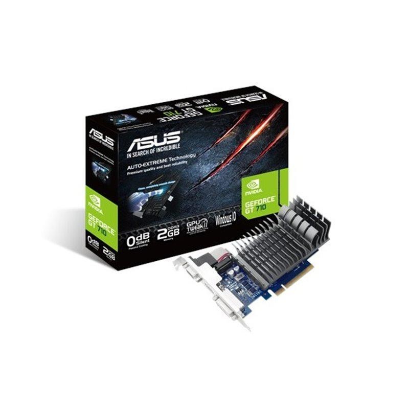 Placa video asus nvidia 710-1-sl gt710 pci-e 2.0 1024mb ddr3 64bit 954 mhz 1800 mhz