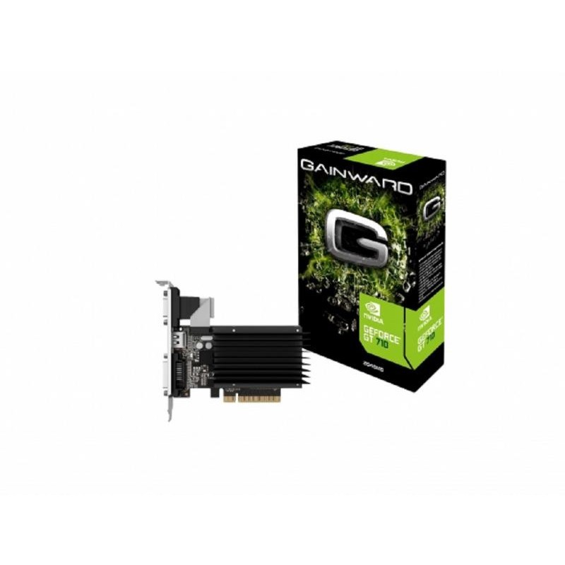 Placa video gainward nvidia geforce gt 710 2gb silentfx 426018336-3576  product name geforce® gt 710