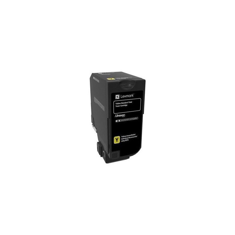 Toner lexmark 74c0s40 yellow 7k compatibil cu cs720decs720dte