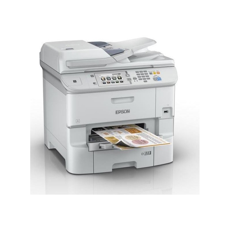 Multifunctional inkjet color epson workforce wf-6590dwf dimensiune a4 (printare copiere scanare fax) duplex viteza 24ppm