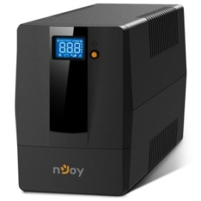 Ups njoy horus plus 800 800va/480w afisaj lcd cu ecran tactil2 prize schuko cu protectie